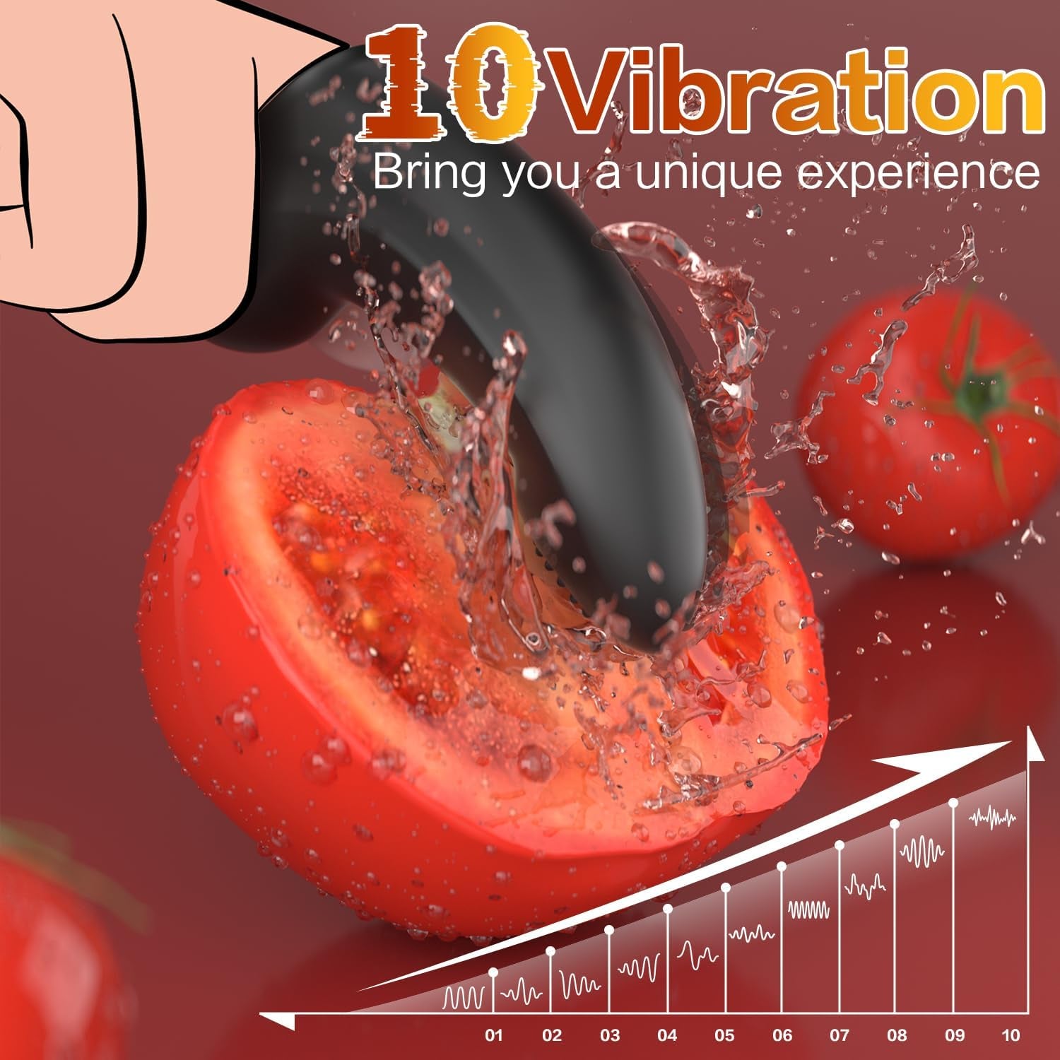 NoirTouch Finger Vibrator 10 Modes Waterproof Quiet Black - SinfulX - Personal Care > Sexual Wellness > Finger Vibrator