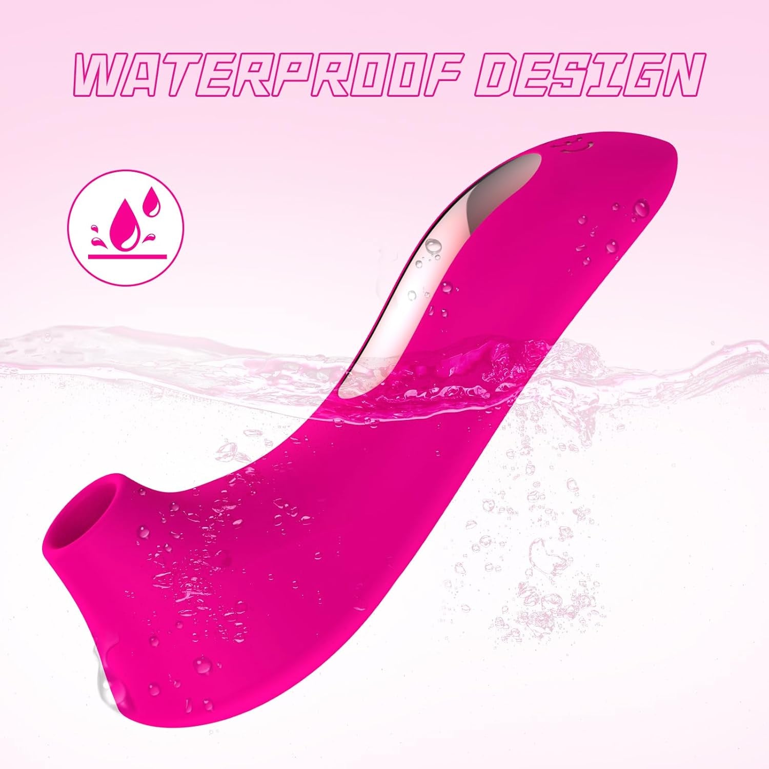 Sucking Vibrator Rose Sex Toy Adult Toys, Clitoral G Spot Vibrators Sex Toys Vibrator Clit, Clit Stimulation Sex Novelties with 10 Licking & Vibrating, Clitoral Stimulator for Women Couple
