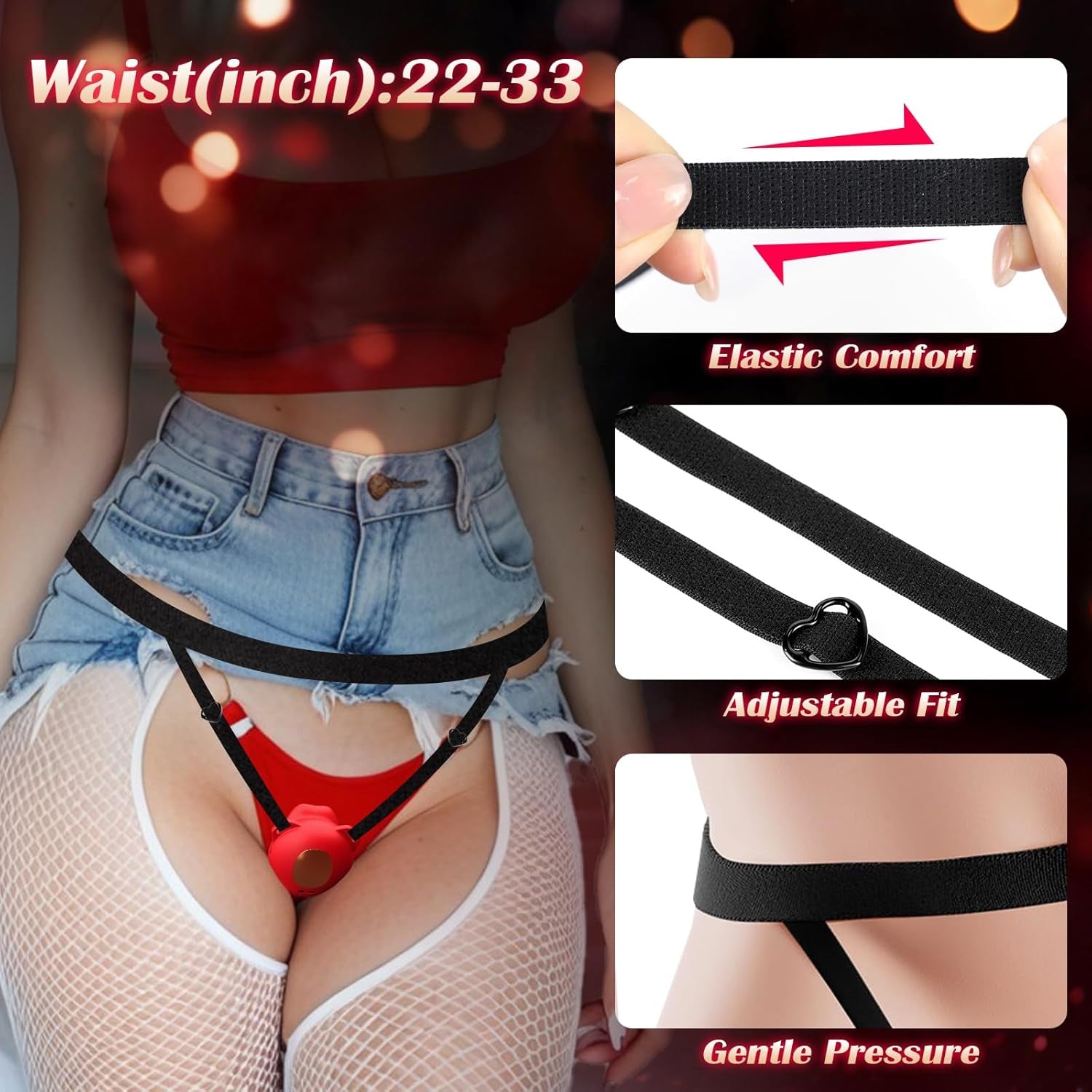 AeroPetal Clit Sucker Cock Ring App Remote 7 Modes Waterproof - SinfulX - Personal Care > Sexual Wellness > Couples Cock Ring