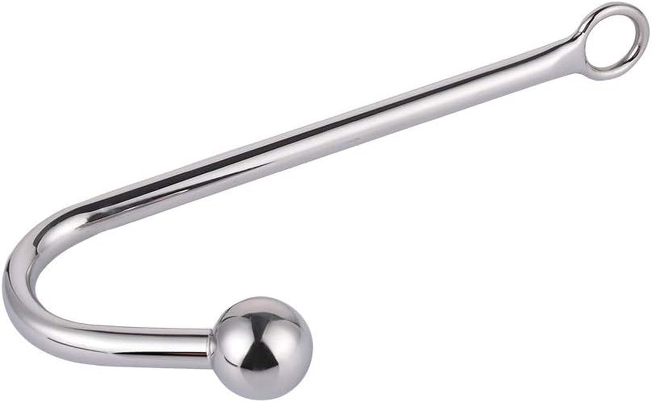Metal Anal Hook Fetish Bondage Hook Sex Toys Steel Anal Rope Hook Bondage with Anal Ball Sex Games Unisex Fetish Toy for Couple Lovers - SinfulX - 