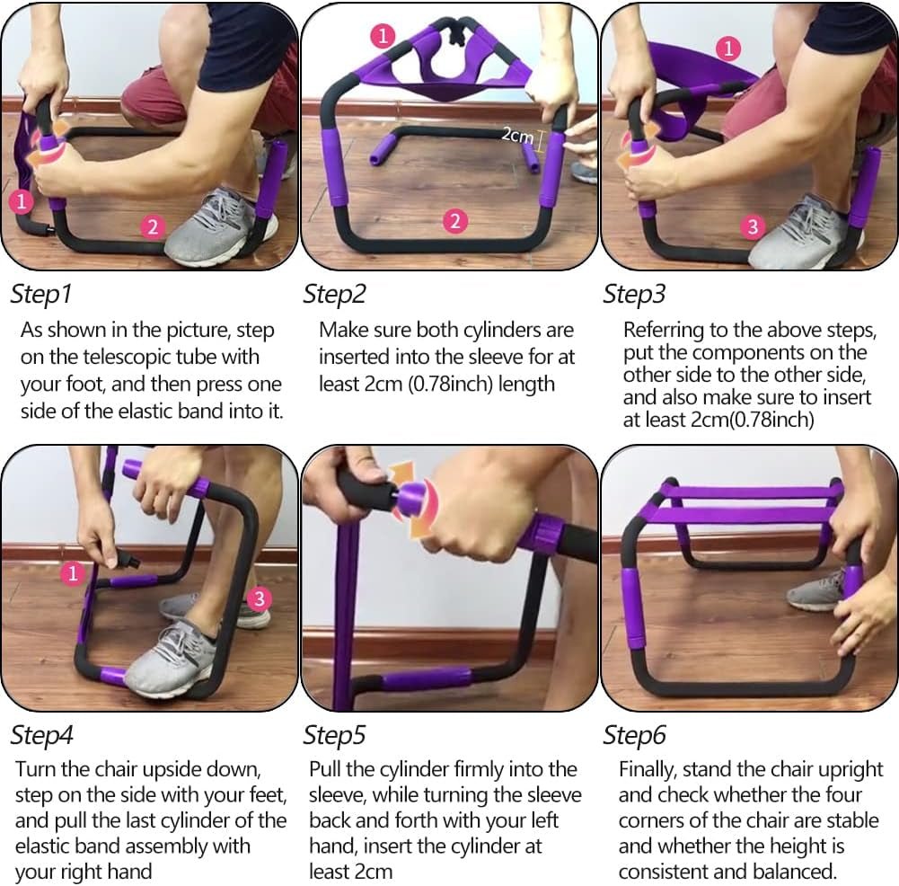 BlushBounce Pink Adjustable Sex Chair Position Aid - SinfulX - 