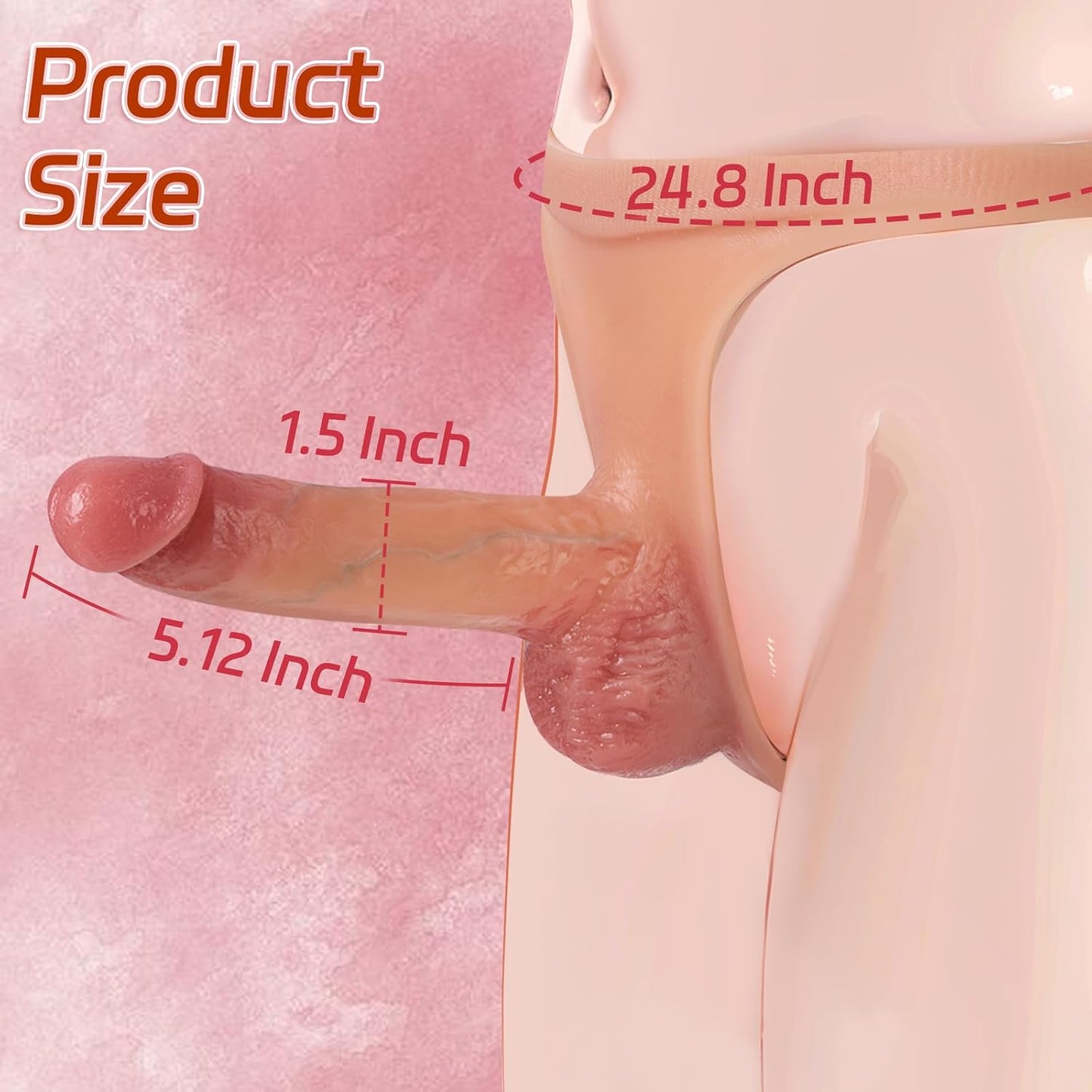 Strap on Dildo Strapon Strap on Harness Lesbian Sex Toys Hollow Dildo Panties Strapon Harness Strapless Dildo Silicone Wearable Dildos High Elasticity Sex Toys for Couples Women - SinfulX - 