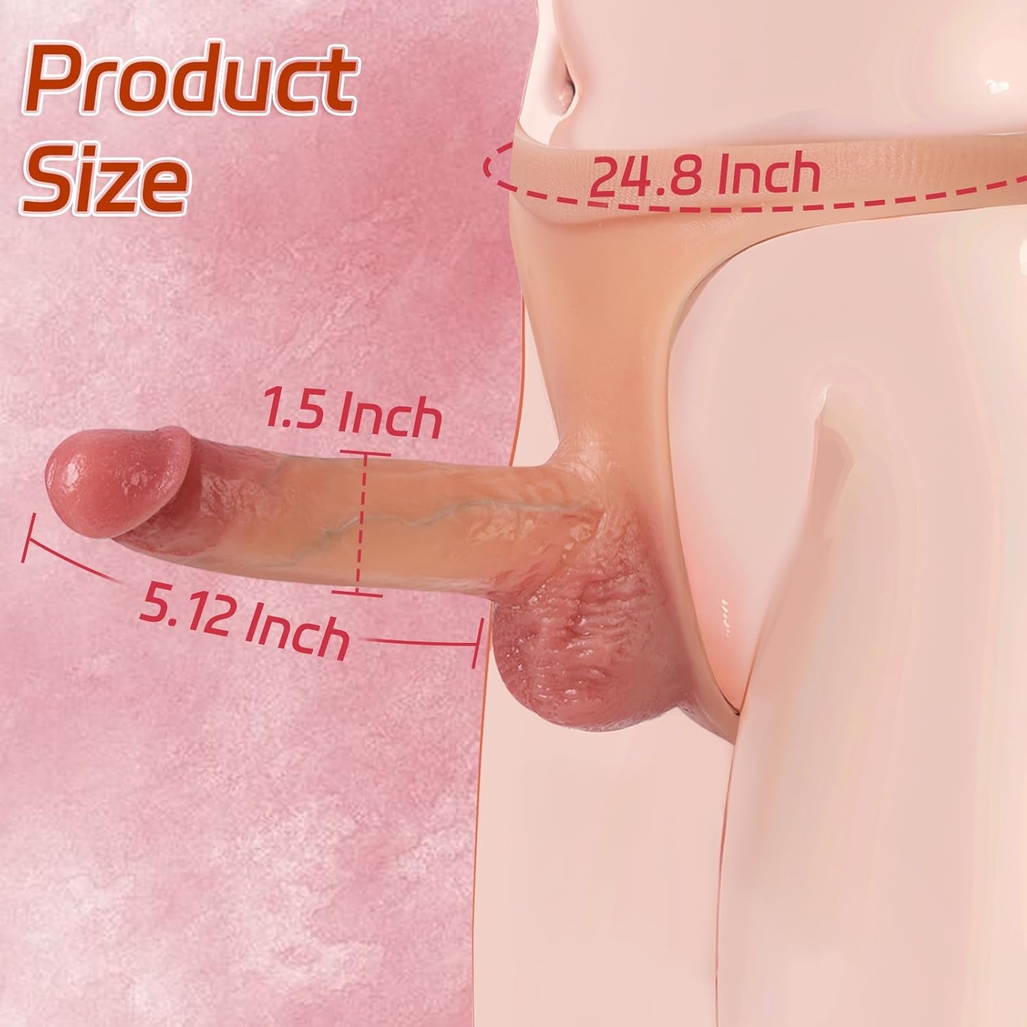 Strap on Dildo Strapon Strap on Harness Lesbian Sex Toys Hollow Dildo Panties Strapon Harness Strapless Dildo Silicone Wearable Dildos High Elasticity Sex Toys for Couples Women - SinfulX - 