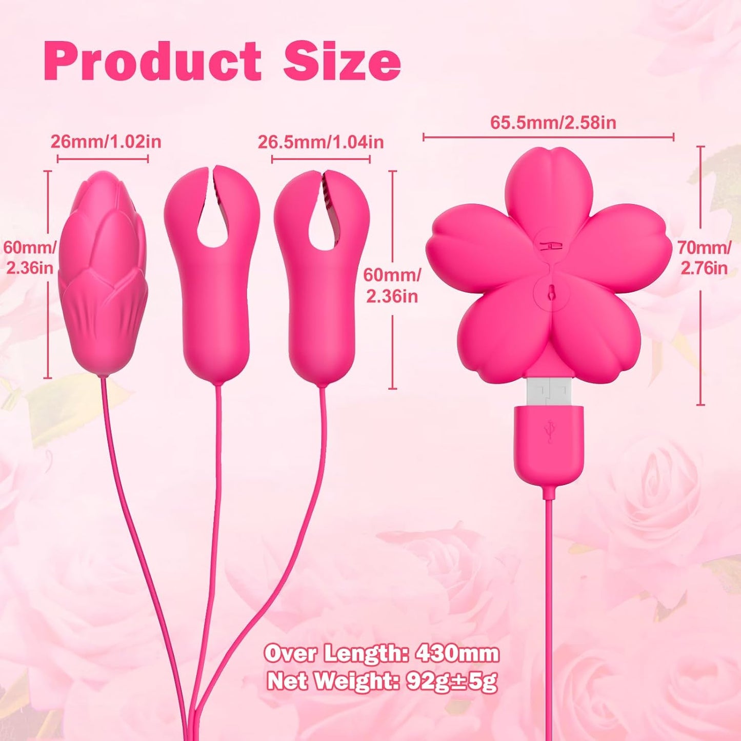 Sex Toys Nipple Clamps Toys - Adult Toys Nipple Vibrator Clitoral Stimulator G Spot Vibrator with 10 Vibration, Mini Wearable Egg Vibrator Women Sex Pleasure Toys, Adult Sex Toy for Women Couples
