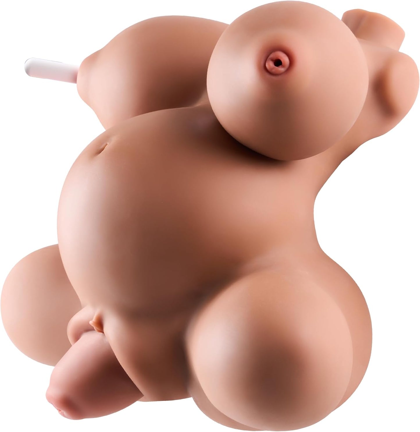 NoctaBelly Brown 4 - Hole TPE Prolapse Torso Sex Doll - SinfulX - 