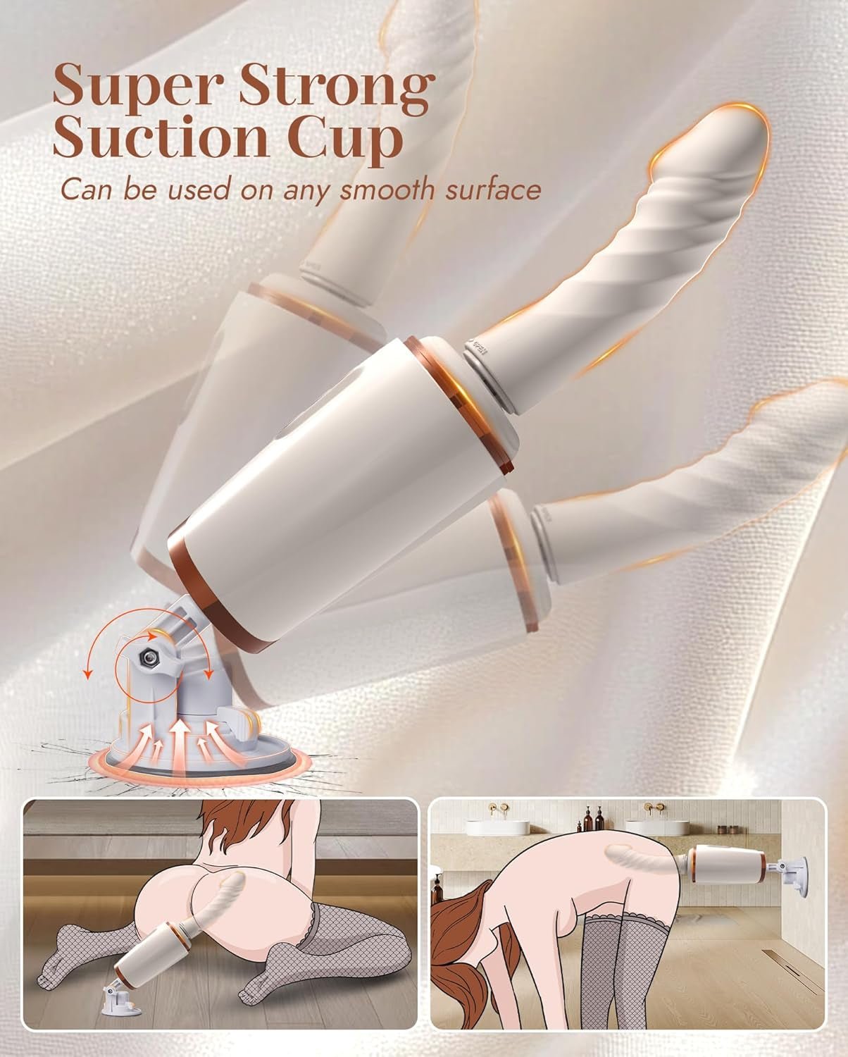 DualRide Dual Head Thrusting Dildo with Remote - SinfulX - 