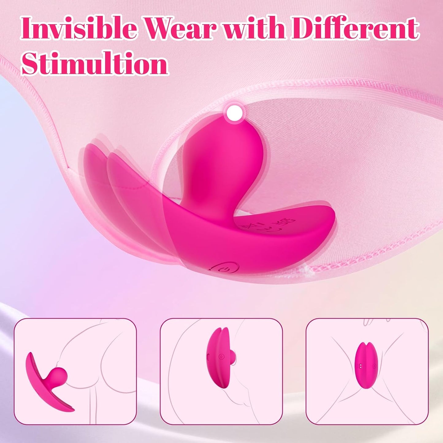 TriPulse 3 - in - 1 Wearable Panty Vibrator Remote Control - SinfulX - Personal Care > Sexual Wellness > Panty Vibrator