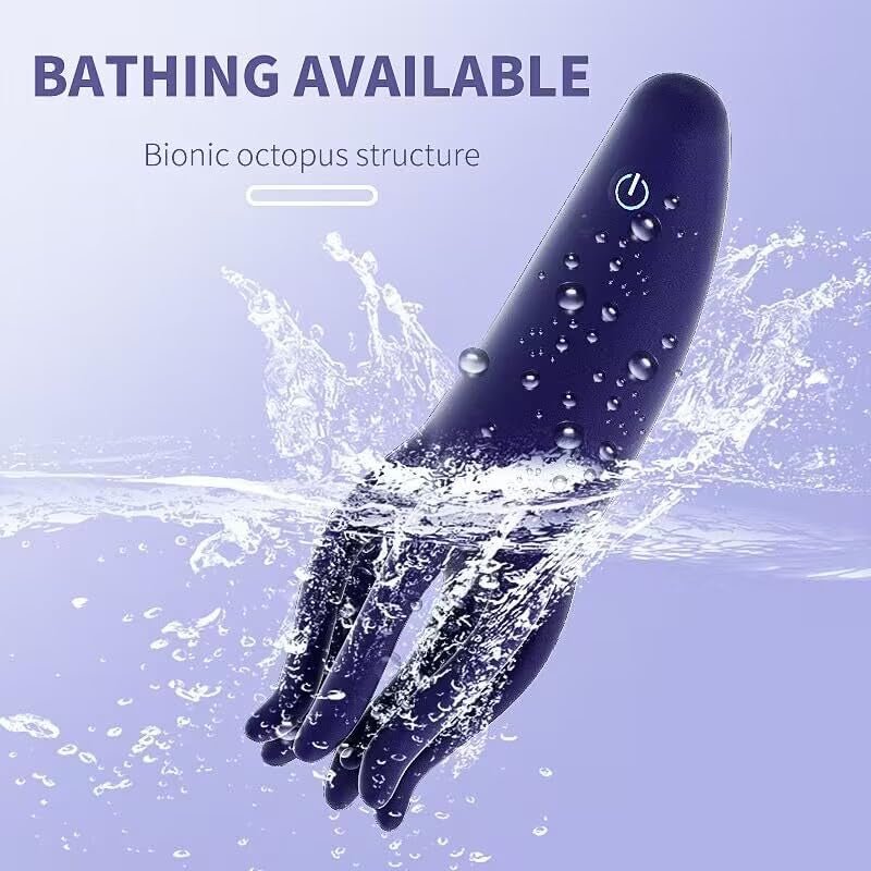 Male Sex Toys for Men,Male Masturbator Penis Vibrator with 10 Vibrating Modes Male Stroker,Penis Trainer with 6 Tentacles Particles Male Vibrator,360°Training Wrapped Adult Sex Toys for Men Women - SinfulX - 