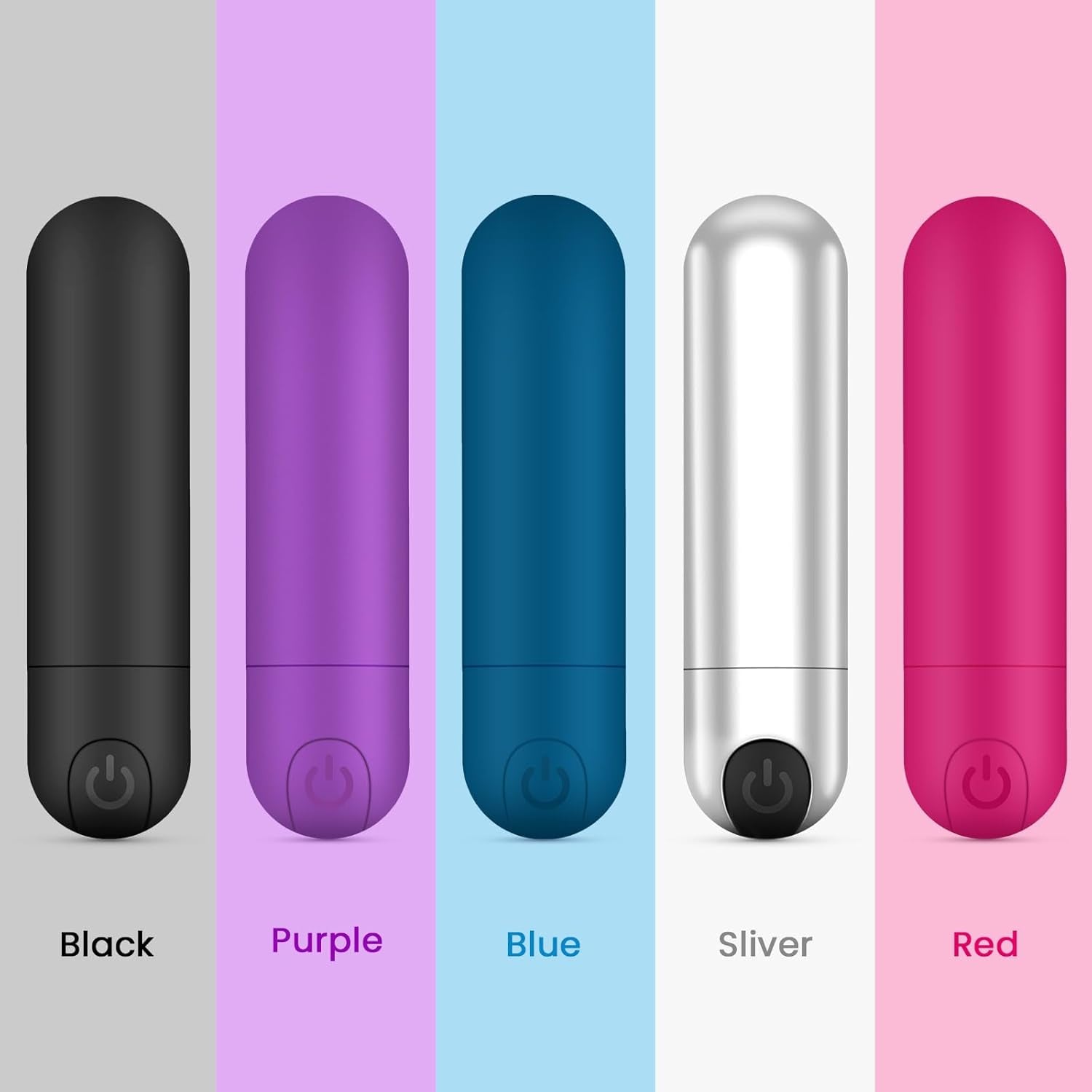 ShadowCore Mini Bullet Vibrator Waterproof Quiet Rechargeable - SinfulX - Personal Care > Sexual Wellness > Bullet Vibrator