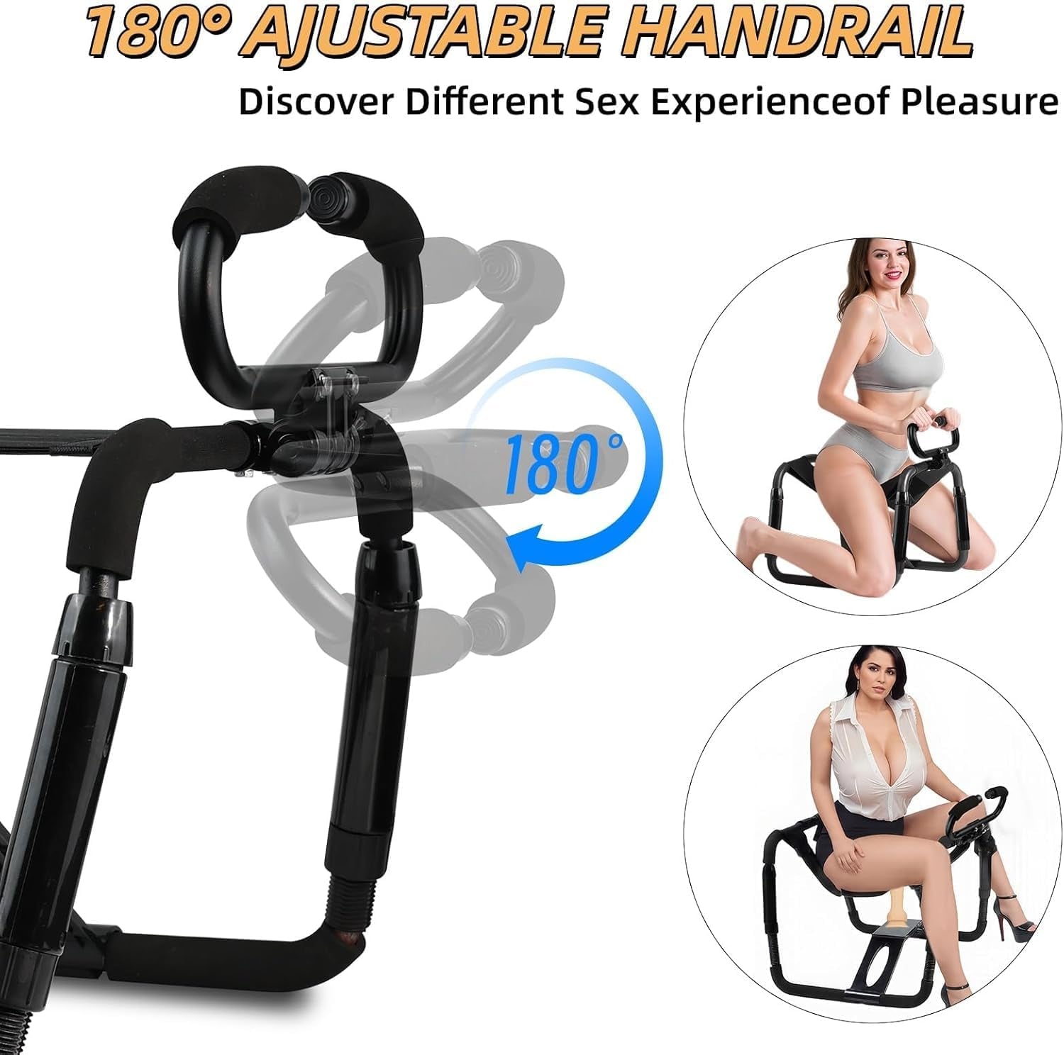 SinApex 500lb Support Sex Chair | Adjustable BDSM Sex Bench