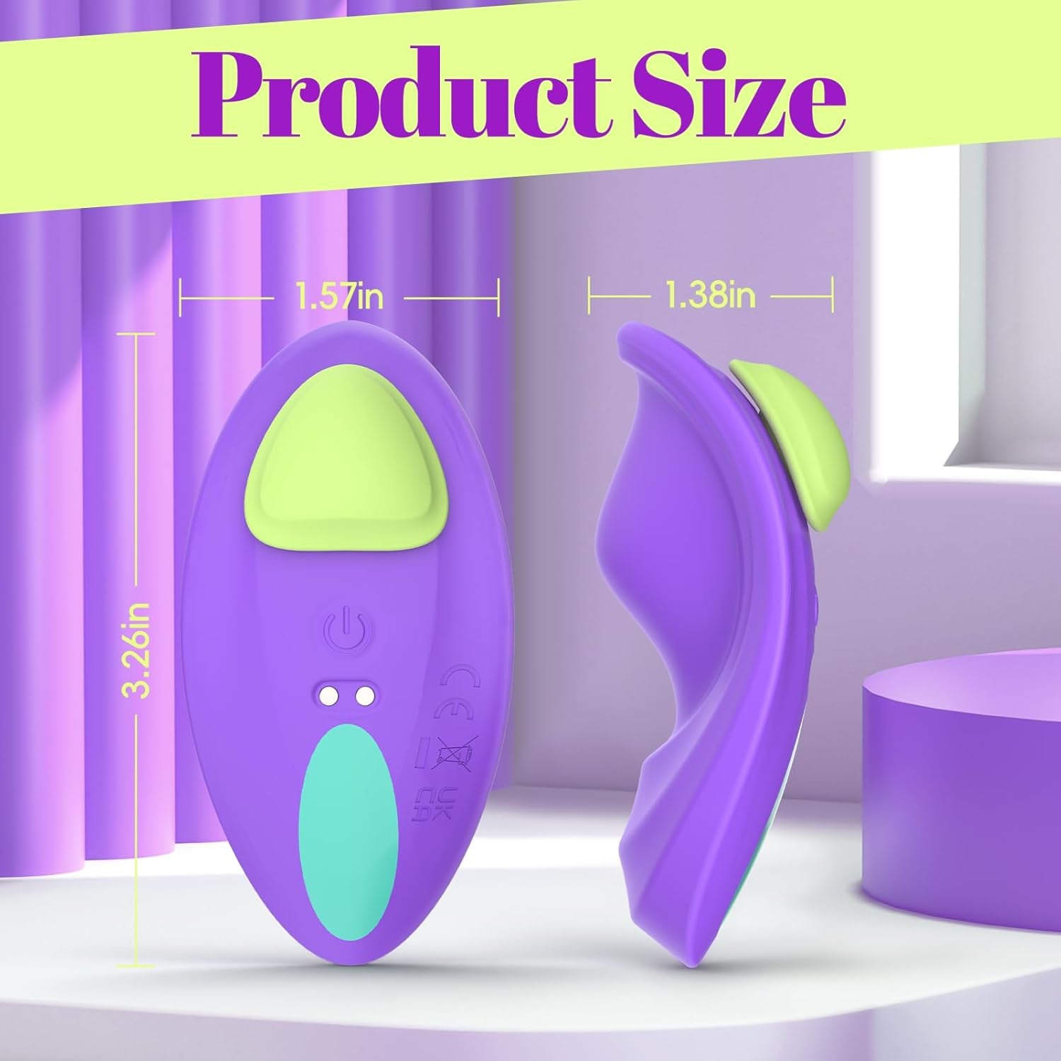 StealthClip Magnetic Wearable Panty Vibrator 10 Modes - SinfulX - Personal Care > Sexual Wellness > Panty Vibrator