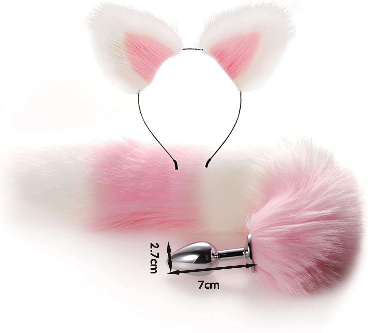 VelvetFang Fox Tail Anal Plug Set 6PC Cosplay Kit - SinfulX - 