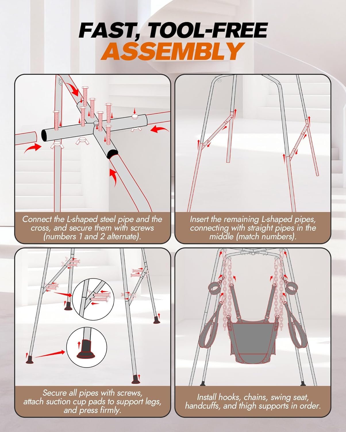 DominionX Ultimate Swing Frame - SinfulX - 