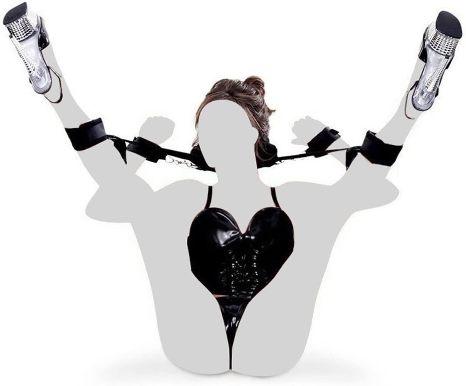 CoreLift BDSM Sling Restraint Kit Hand Ankle Strap - SinfulX - Personal Care > Sexual Wellness > Sex Sling