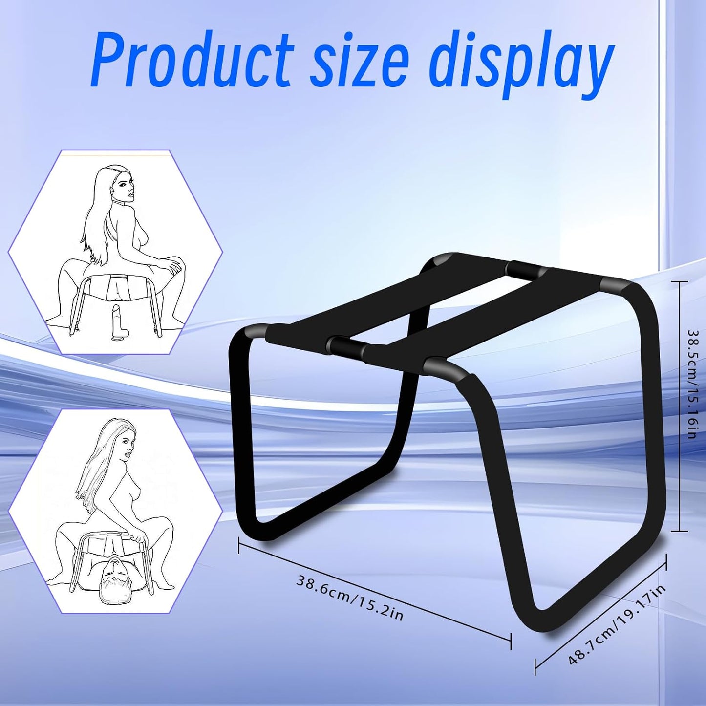 CloudLift Adjustable Sex Stool Position Aid - SinfulX - 