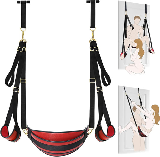 VelatriX 2 - in - 1 Door Sex Swing 500lb Adjustable - SinfulX - Personal Care > Sexual Wellness > Sex Swing
