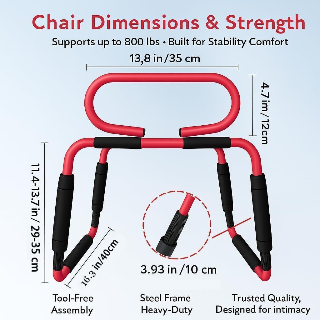 FlexControl Adjustable Sex Position Chair 800lb Support - SinfulX - 