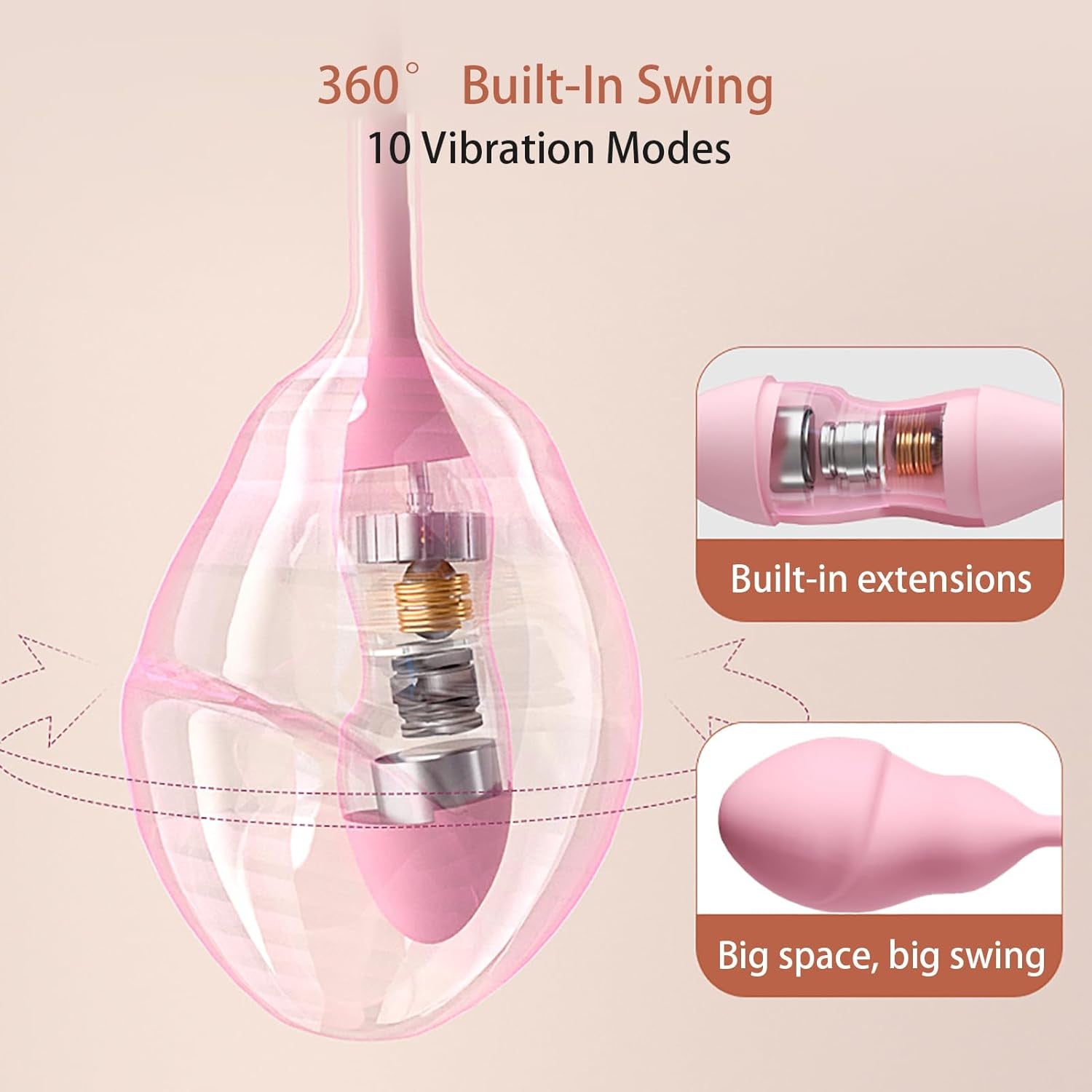 AirPulse Inflatable Vibrating Anal Plug 10 Modes USB Rechargeable - SinfulX - Personal Care > Sexual Wellness > Bullet Vibrator