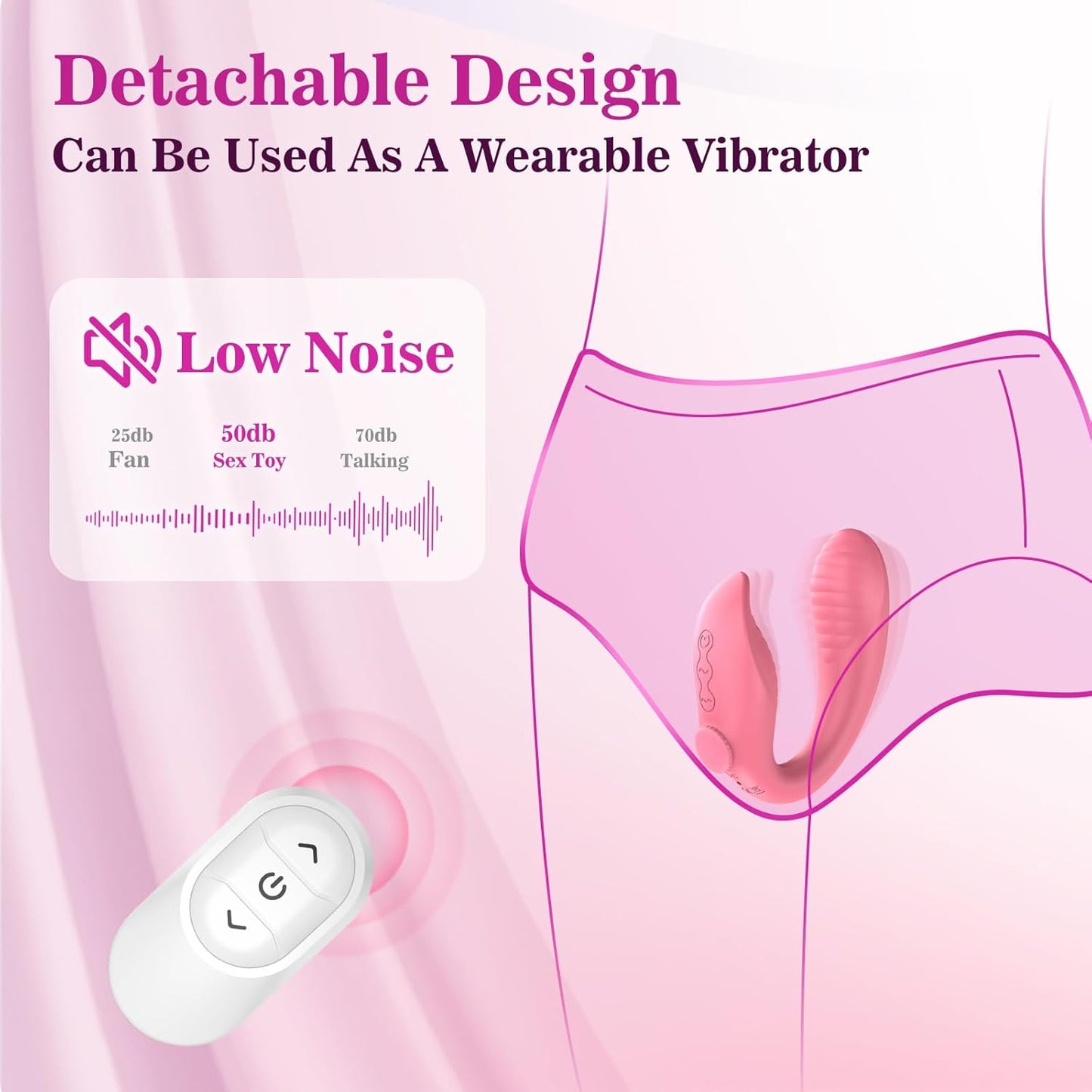 TriSync Strapless Strap On Vibrator Remote 3 Motor - SinfulX - Personal Care > Sexual Wellness > Strapless Strap - On