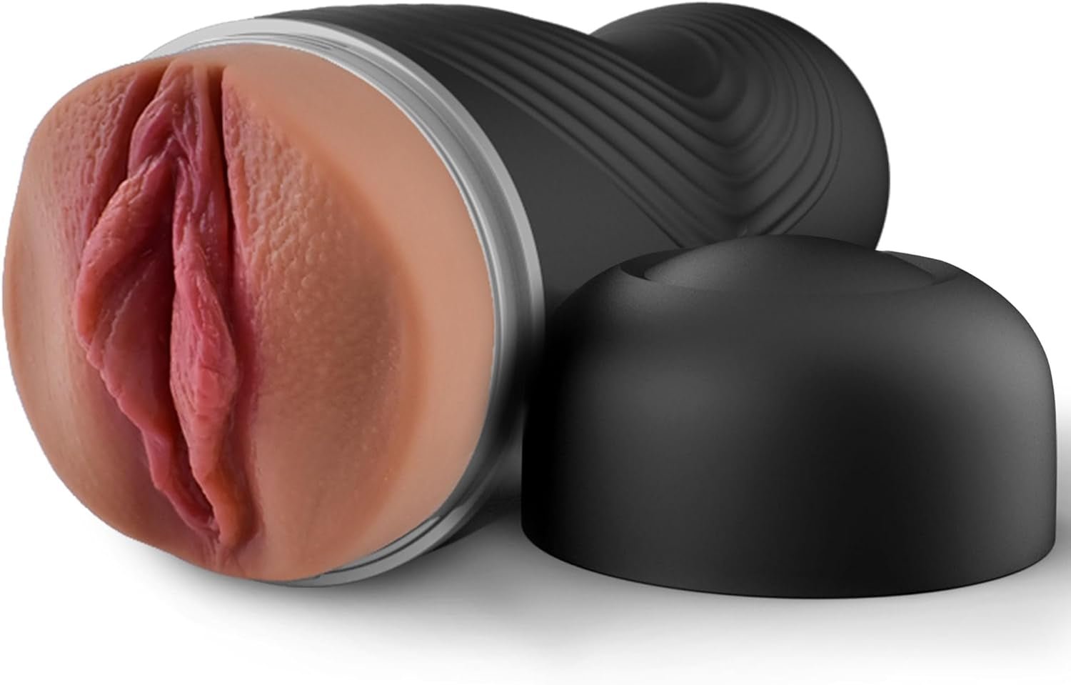 Male Masturbator Cup Sex Toys for Men, Realistic Pocket Pussy with 8.5In Depth Textured Vagina, Men Masturbation Stroker for Penis Training, Portable Pocket Pussies Blowjob Sex Machine Adult Toy - SinfulX - 