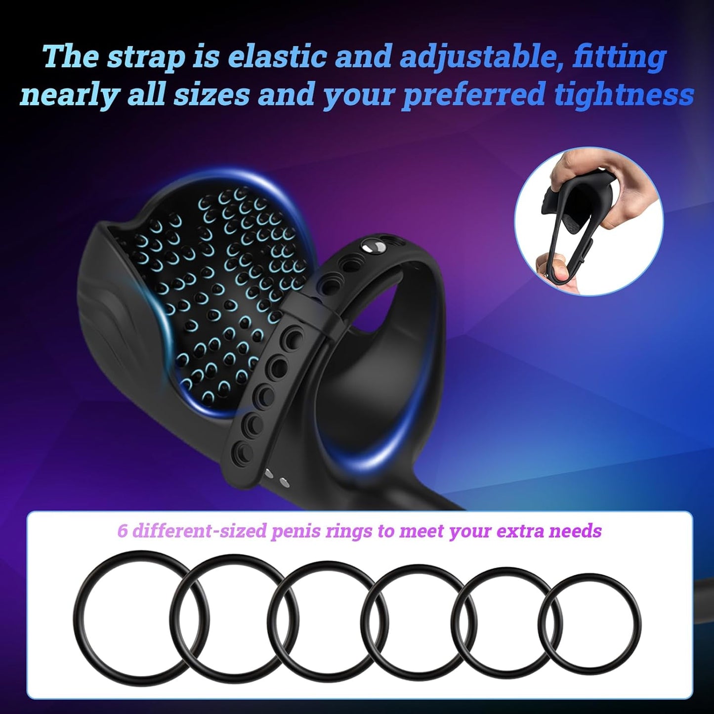 FlexCoreX Prostate Massager Cock Ring Remote Waterproof Kit - SinfulX - Personal Care > Sexual Wellness > Prostate Massager Cock Ring