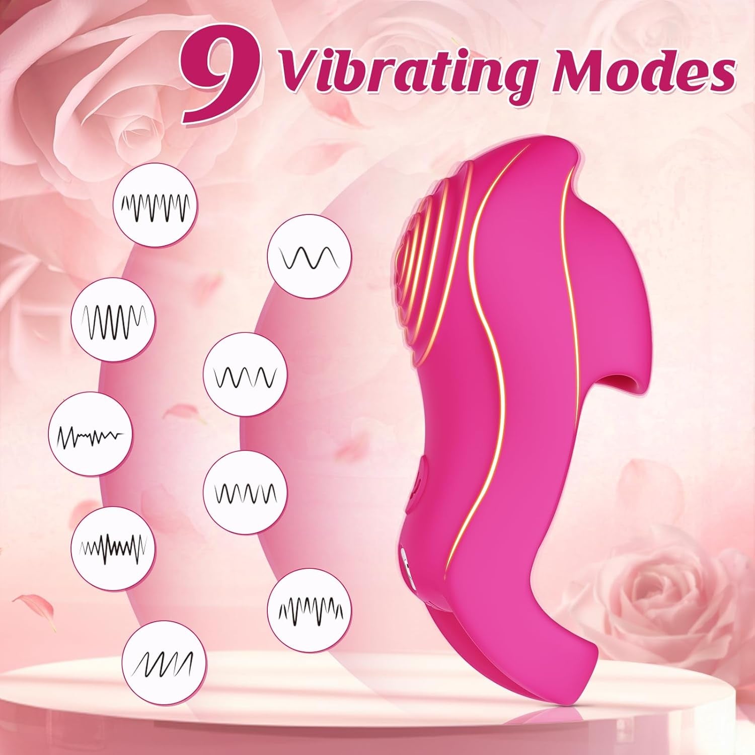 Adult Sex Toys - Finger Vibrator with 9 Vibration + 5 APP Modes, Women Sex Toys Mini Vibrator for G-Spot, Clitoral, Anal, Nipple Stimulation, Quiet & Waterproof Adult Toys for Women Couples