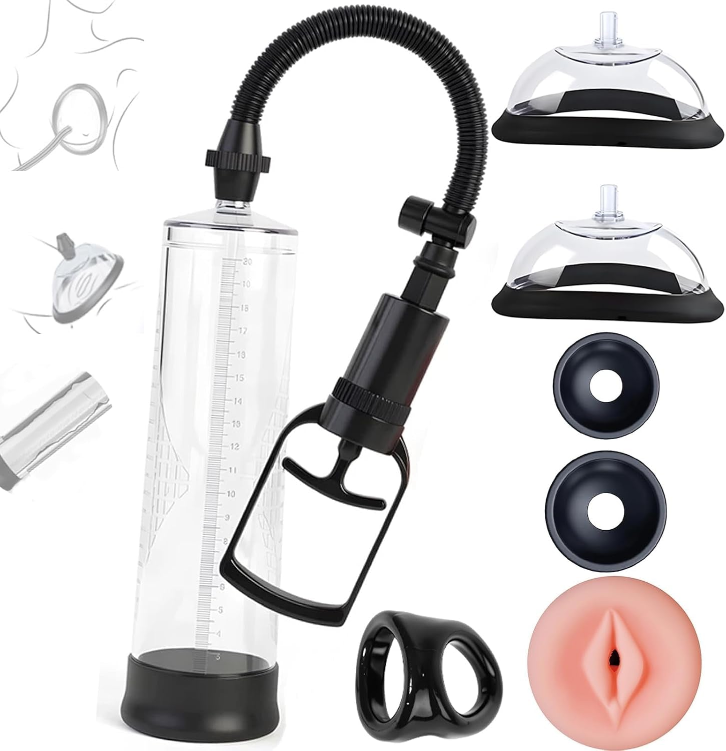 NocturneDuo 2-in-1 Penis & Pussy Pump Kit | Couples Vacuum Set