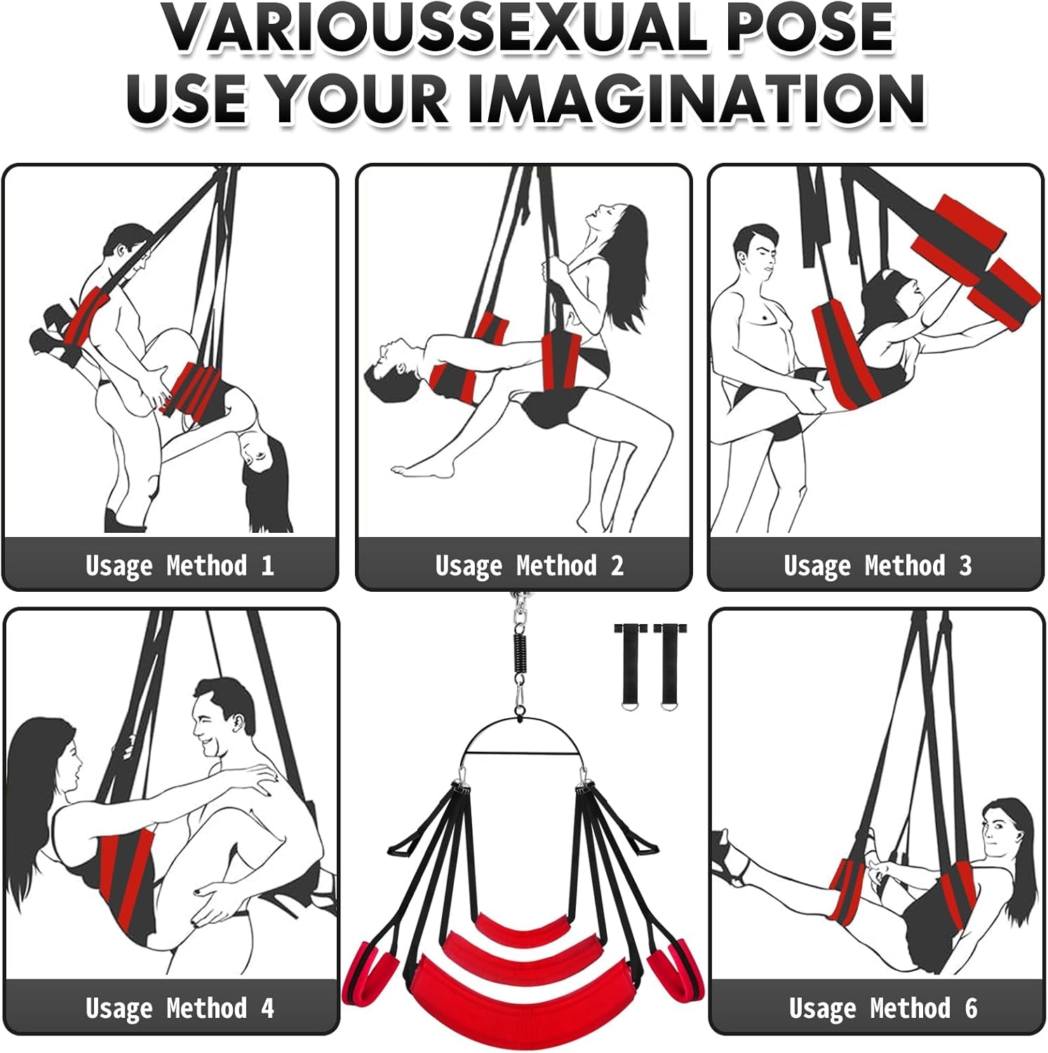 ScarletOrbit 2 - in - 1 360° Sex Swing - SinfulX - 