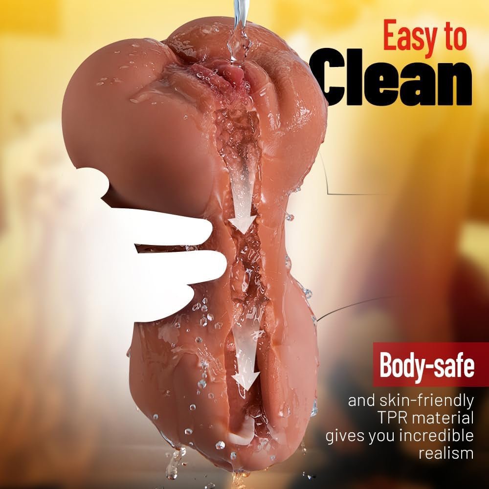 Male Masturbators Oral Sex Toys for Men,Masturbation Toy Pocket Pussy Masturbator with Sexy Fat Lips Vivid Tongue and Teeth,Realistic Male Stroker Blowjob Adult Men Sex Toy for Man Masturbation Orgasm - SinfulX - 