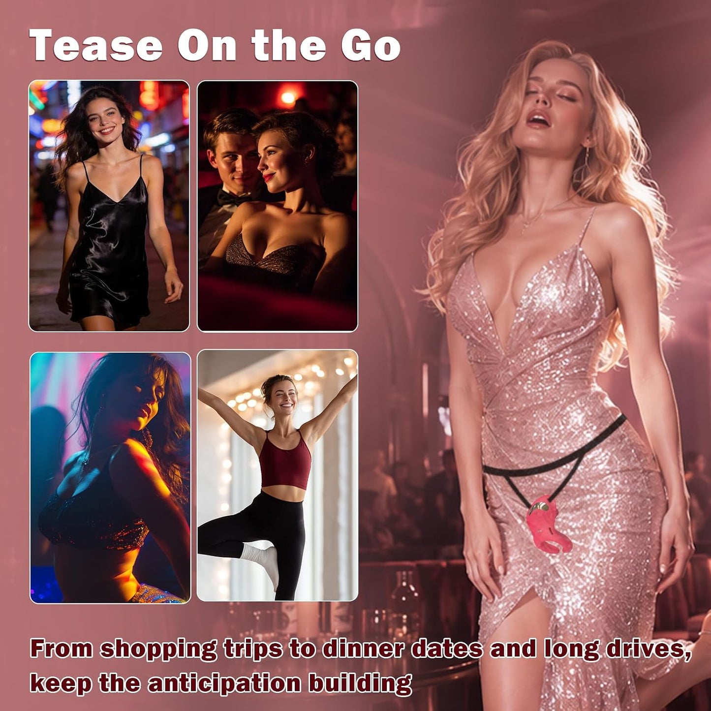 VelvetThorn 2-in-1 Rose Couples Vibrator | App Remote