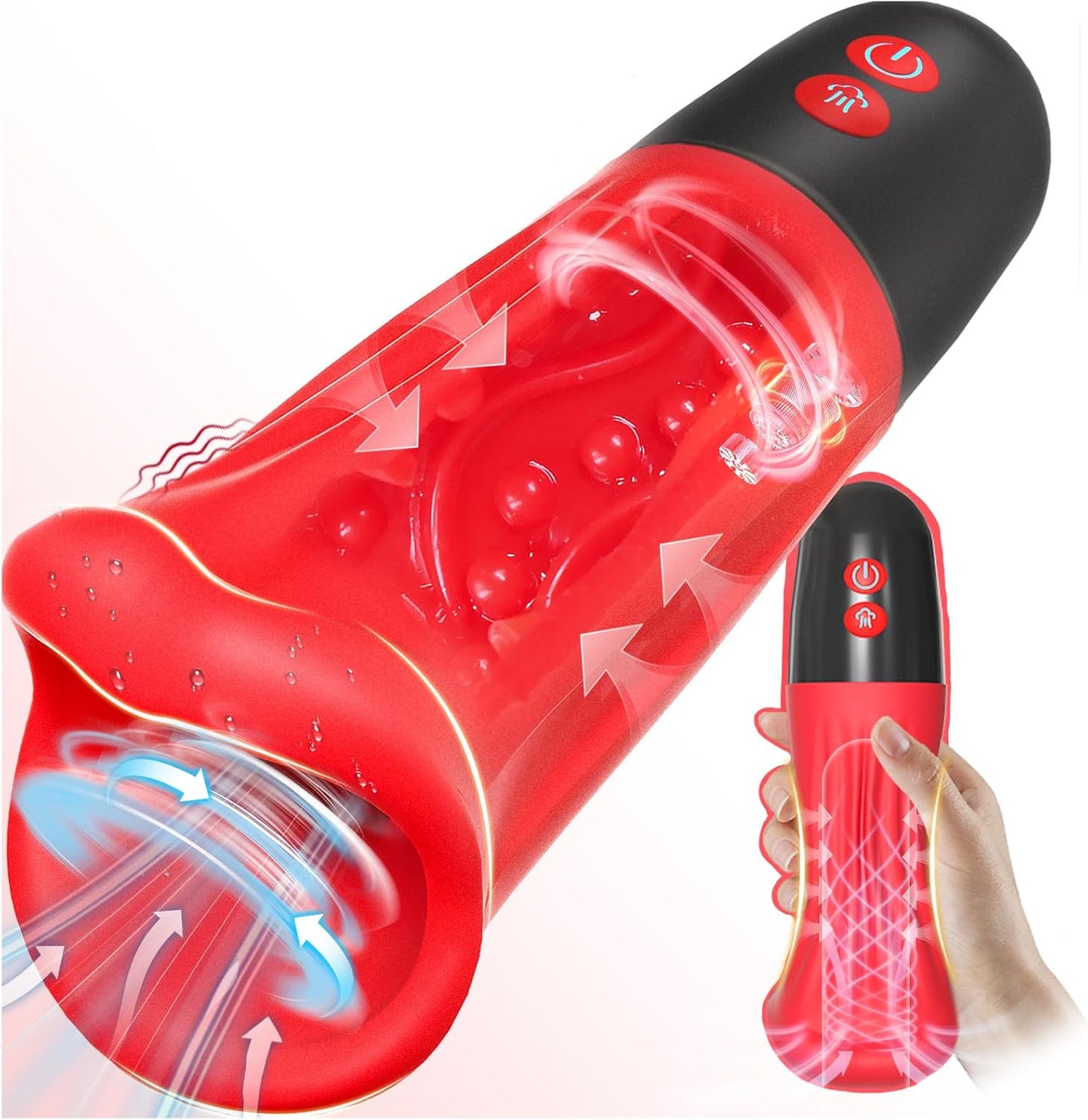 SuctionPulse Automatic Male Masturbator Suction Vibrating Stroker - SinfulX - Personal Care > Sexual Wellness > Male Suction Vibrator