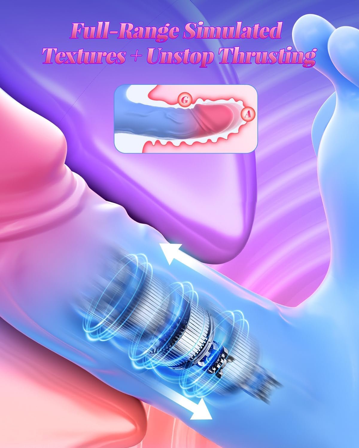 ThrustSync Thrusting Wearable Panty Vibrator APP Control - SinfulX - Personal Care > Sexual Wellness > Panty Vibrator
