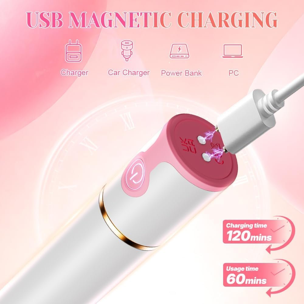 SecretLuxe Lipstick Bullet Vibrator 10 Modes Quiet Rechargeable - SinfulX - Personal Care > Sexual Wellness > Bullet Vibrator