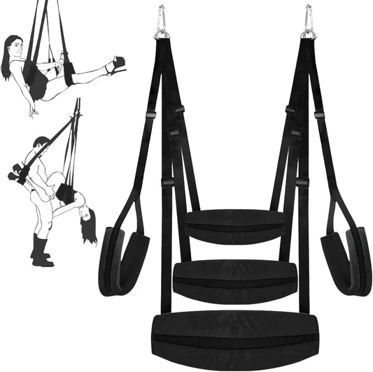 VelmoraX Ceiling & Door Sex Swing Adjustable - SinfulX - Personal Care > Sexual Wellness > Sex Swing