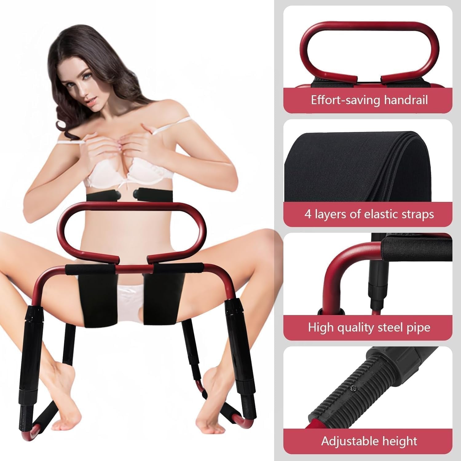 FlexControl Adjustable Sex Position Chair 800lb Support - SinfulX - 