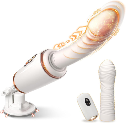 DualRide Dual Head Thrusting Dildo with Remote - SinfulX - 
