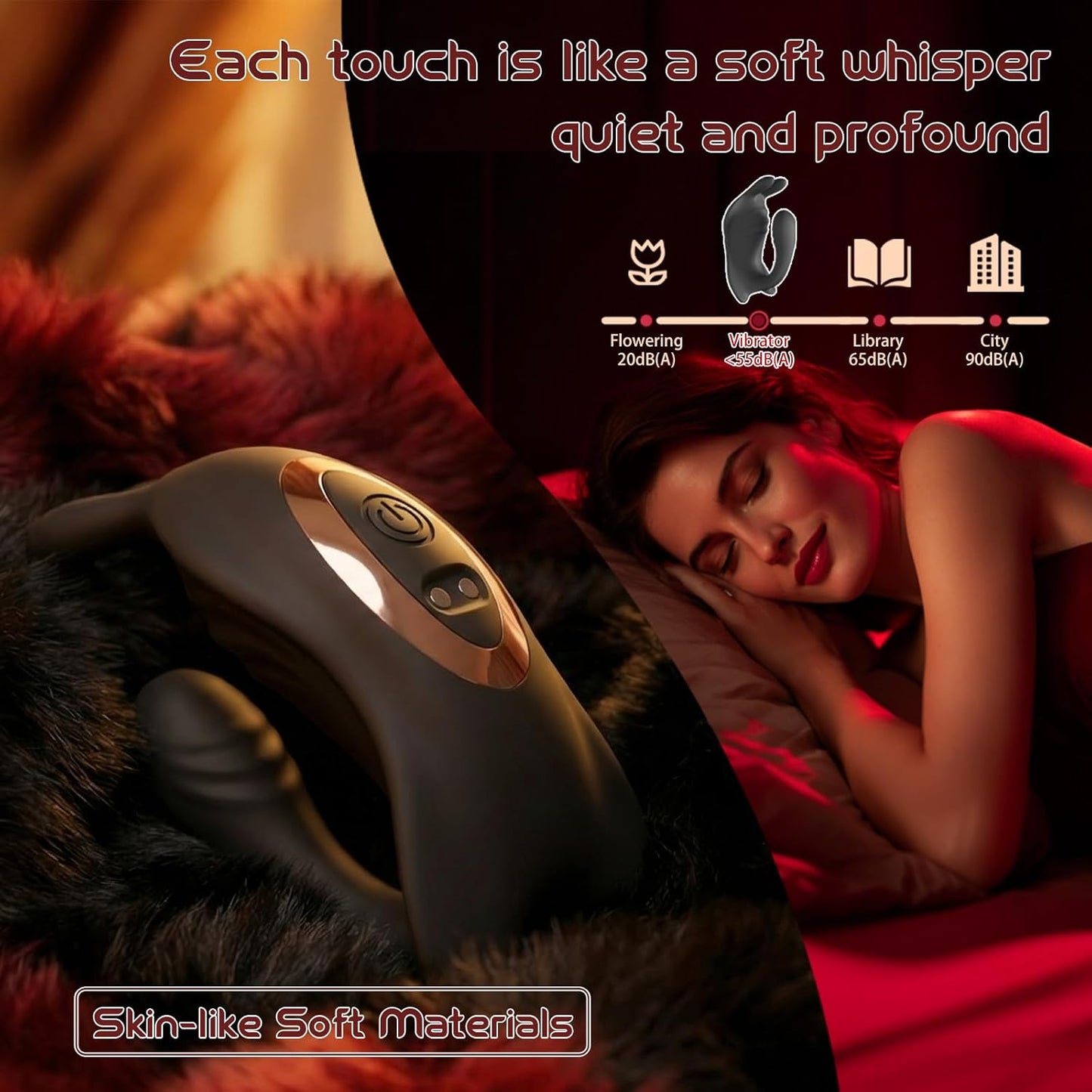 NoirRabbit Rabbit Wearable Couple Vibrator App Control - SinfulX - Personal Care > Sexual Wellness > Panty Vibrator