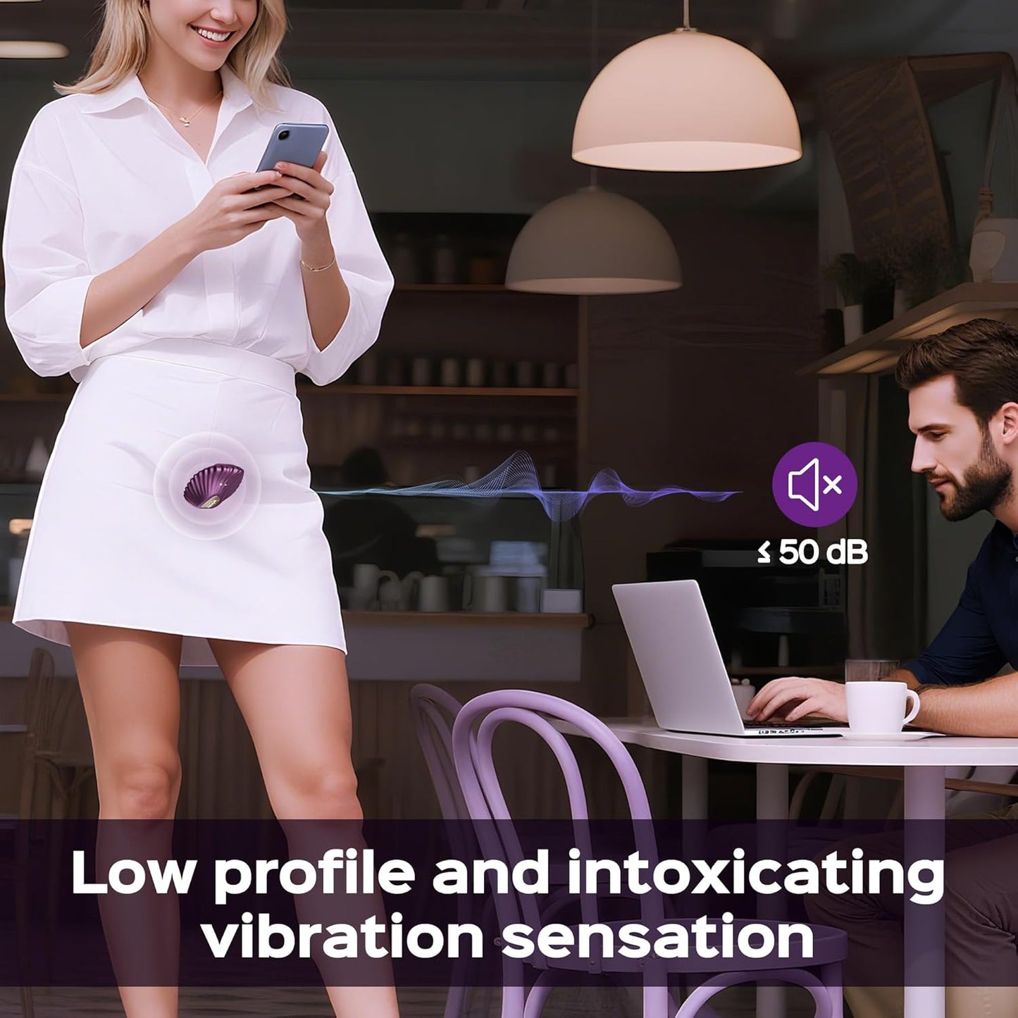 PearlSync APP Wearable Panty Vibrator 9 Modes - SinfulX - Personal Care > Sexual Wellness > Panty Vibrator