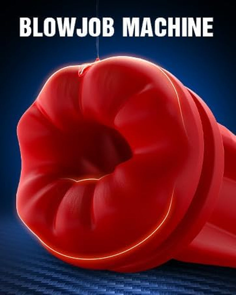 VellumVent 5-in-1 Male Training Masturbator | 9 Modes & 3D Mouth Cup