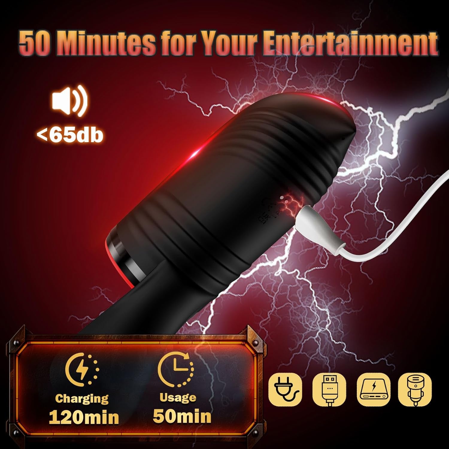 Male Masturbator Penis Pump with Testicle Vibrator, 4-In-1 Upgraded Male Sex Toys for Men with 3 Rotating, 5 Sucking & 10 Vibrating Modes, Hands-Free Pocket Pussy Blowjob Simulator Adult Toys