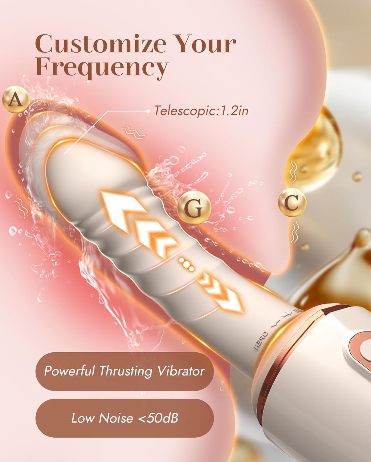 DualRide Dual Head Thrusting Dildo with Remote - SinfulX - 