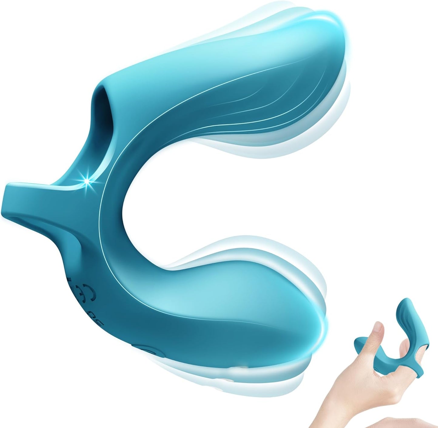 DualiX Dual Motor Finger Vibrator 10 Modes Waterproof - SinfulX - Personal Care > Sexual Wellness > Finger Vibrator