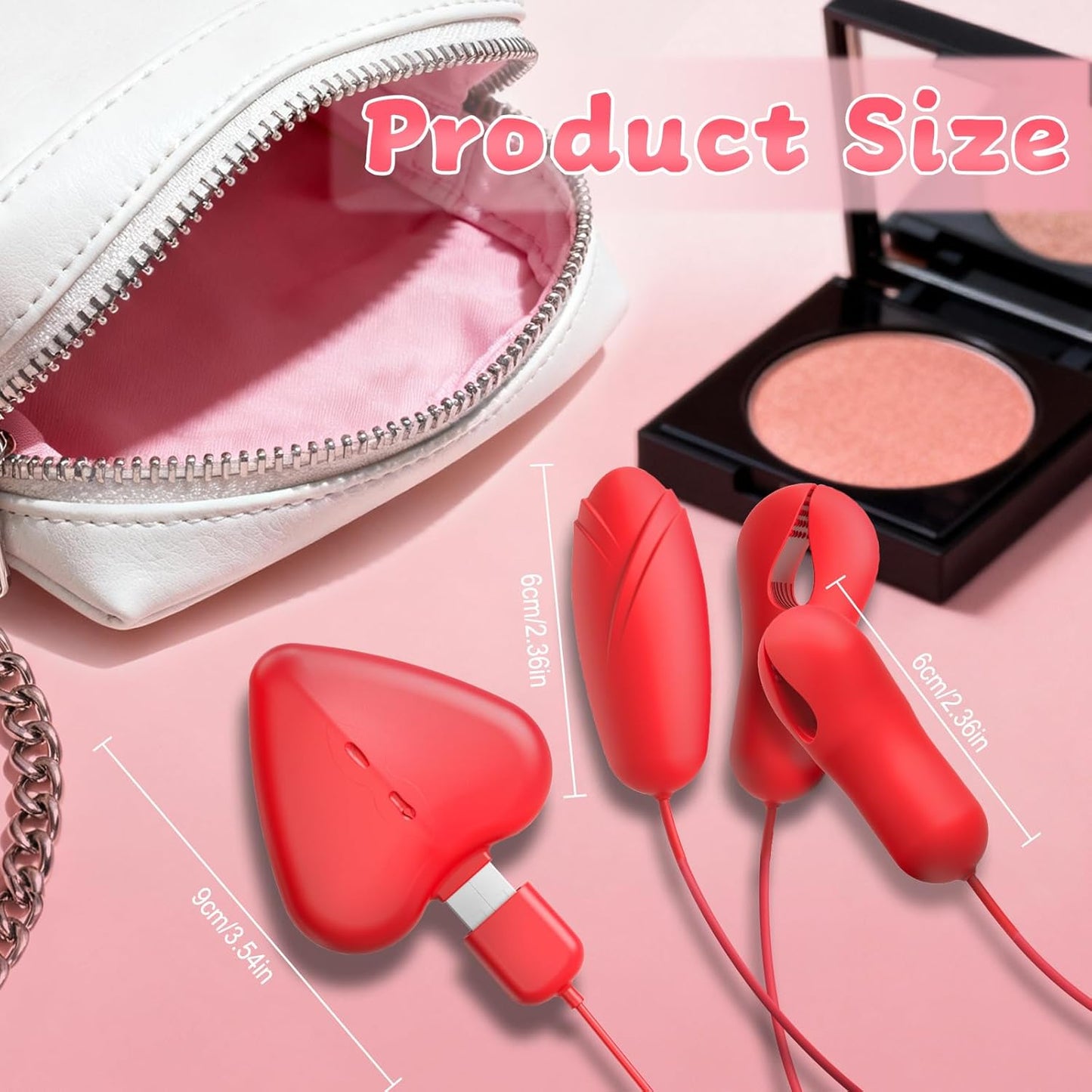 Sex Toy Nipple Clamps Vibrator | 2 in 1 Nipple Vibrators with Vibrating Bullet Egg with 10 Vibration Modes | Nipple Toys for Women and Couples Foreplay | BDSM Sex Toy | Clit G-Spot Anal Stimulator