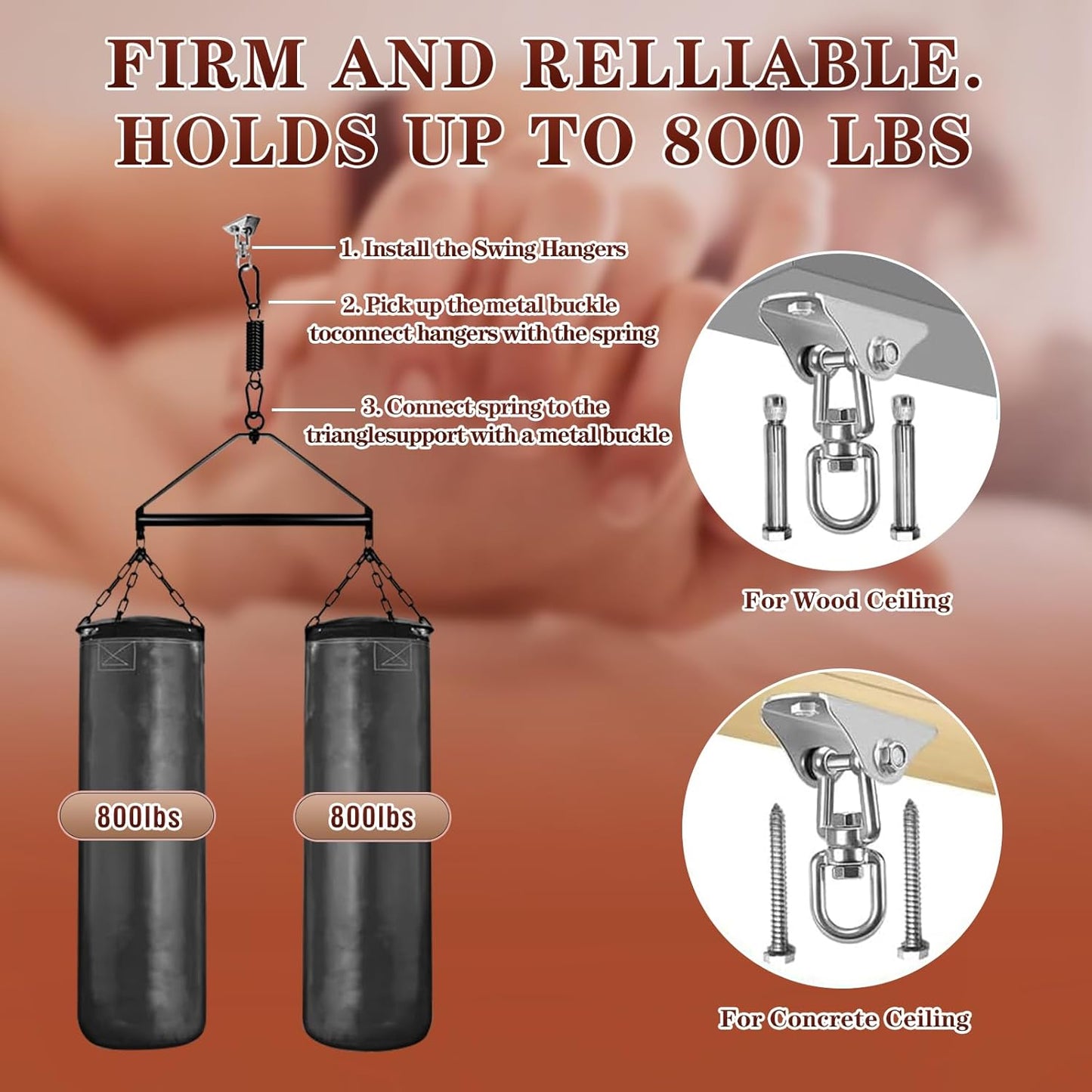 TriVanta 360° Ceiling & Door Sex Swing Kit - SinfulX - Personal Care > Sexual Wellness > Sex Swing