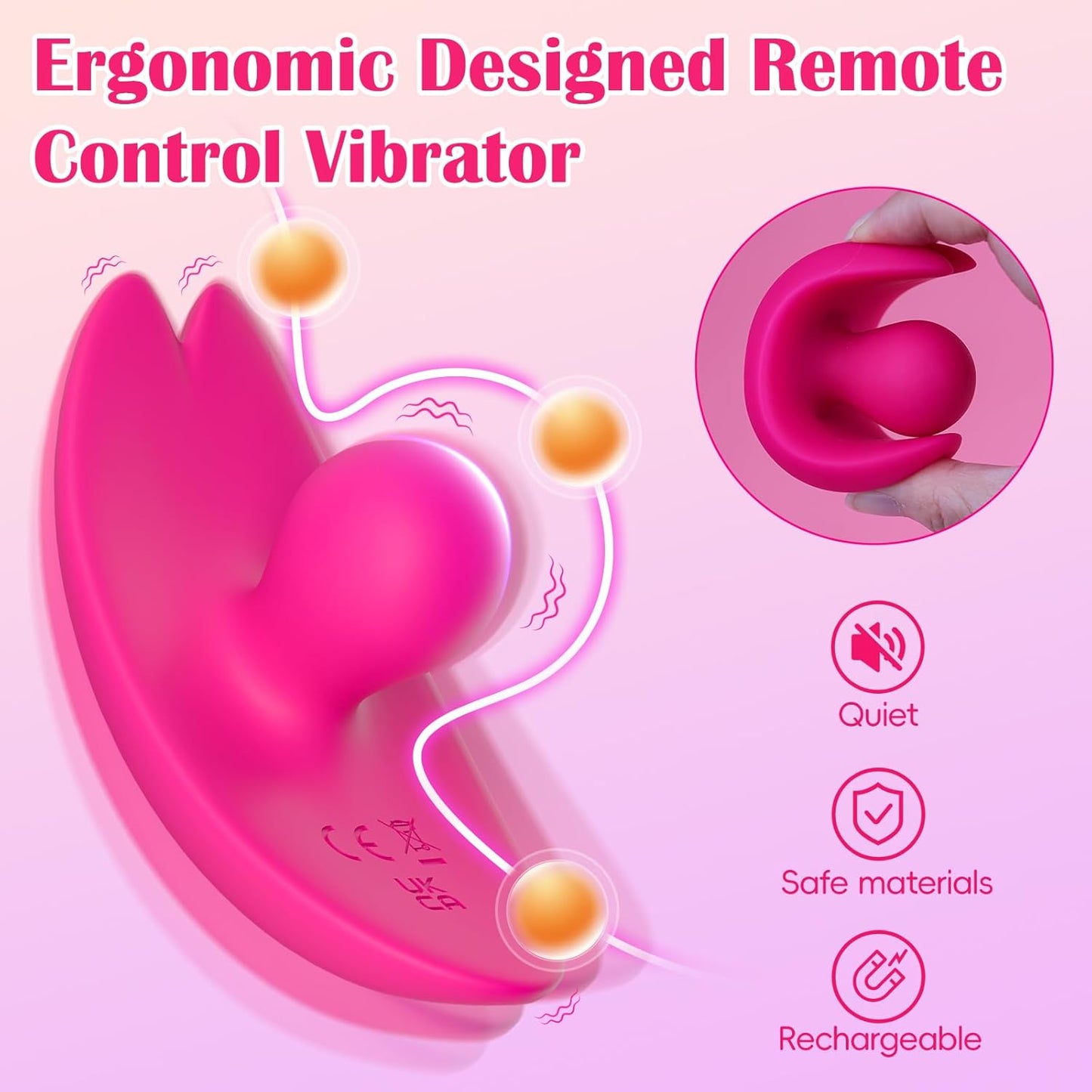 TriPulse 3 - in - 1 Wearable Panty Vibrator Remote Control - SinfulX - Personal Care > Sexual Wellness > Panty Vibrator