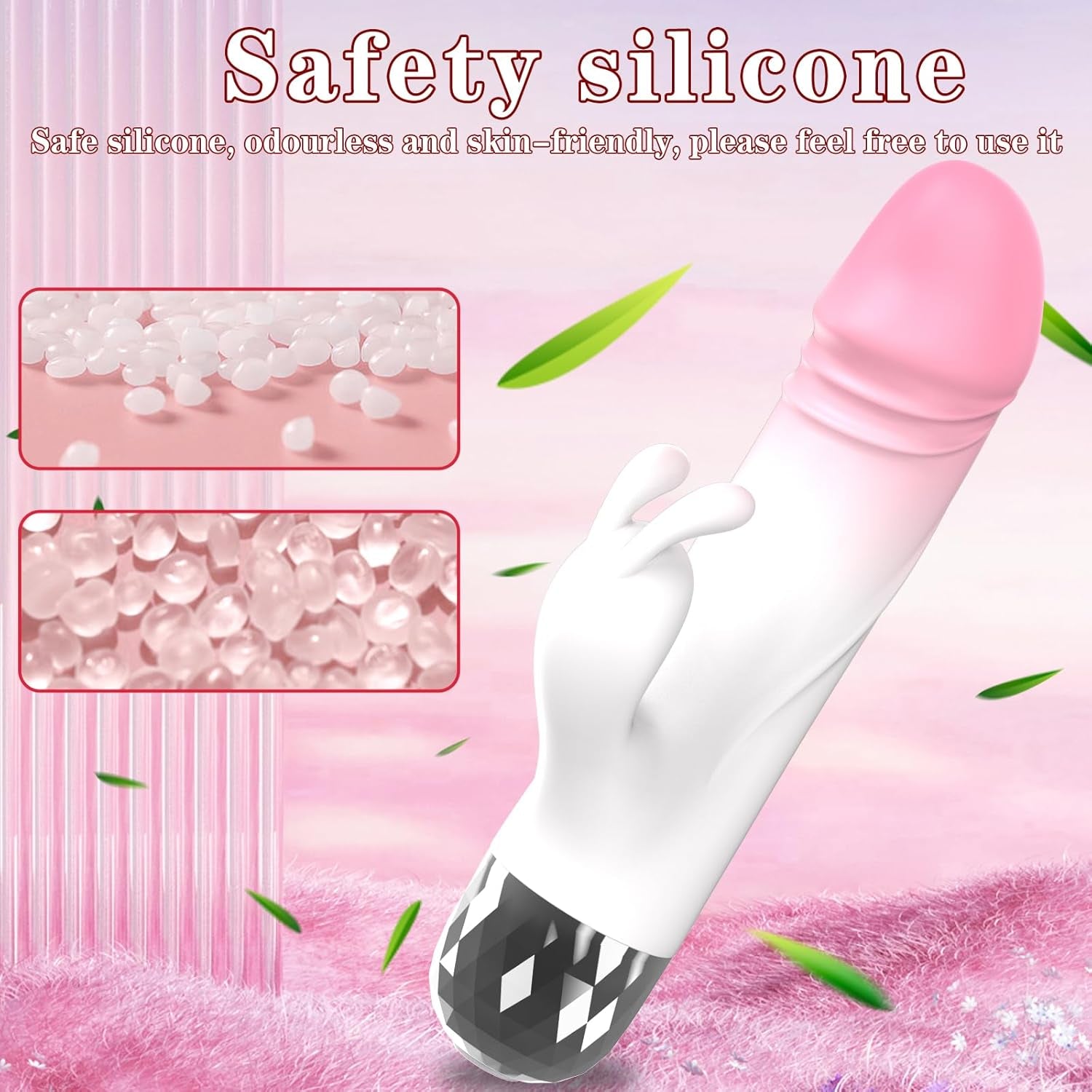 Mini G Spot Vibrator Dildo Sex Toys - Realistic Mini Bullet Vibrators with 9 Powerful Vibrations, Adult Female Sex Toy for G Spot Clitoral Nipple Clitoral Stimulation for Women - SinfulX - 