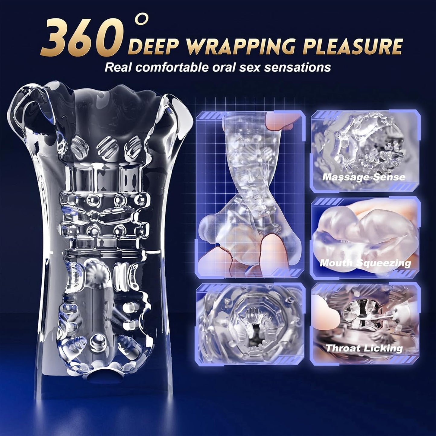 VibeView App - Controlled Transparent Stroker - SinfulX - 