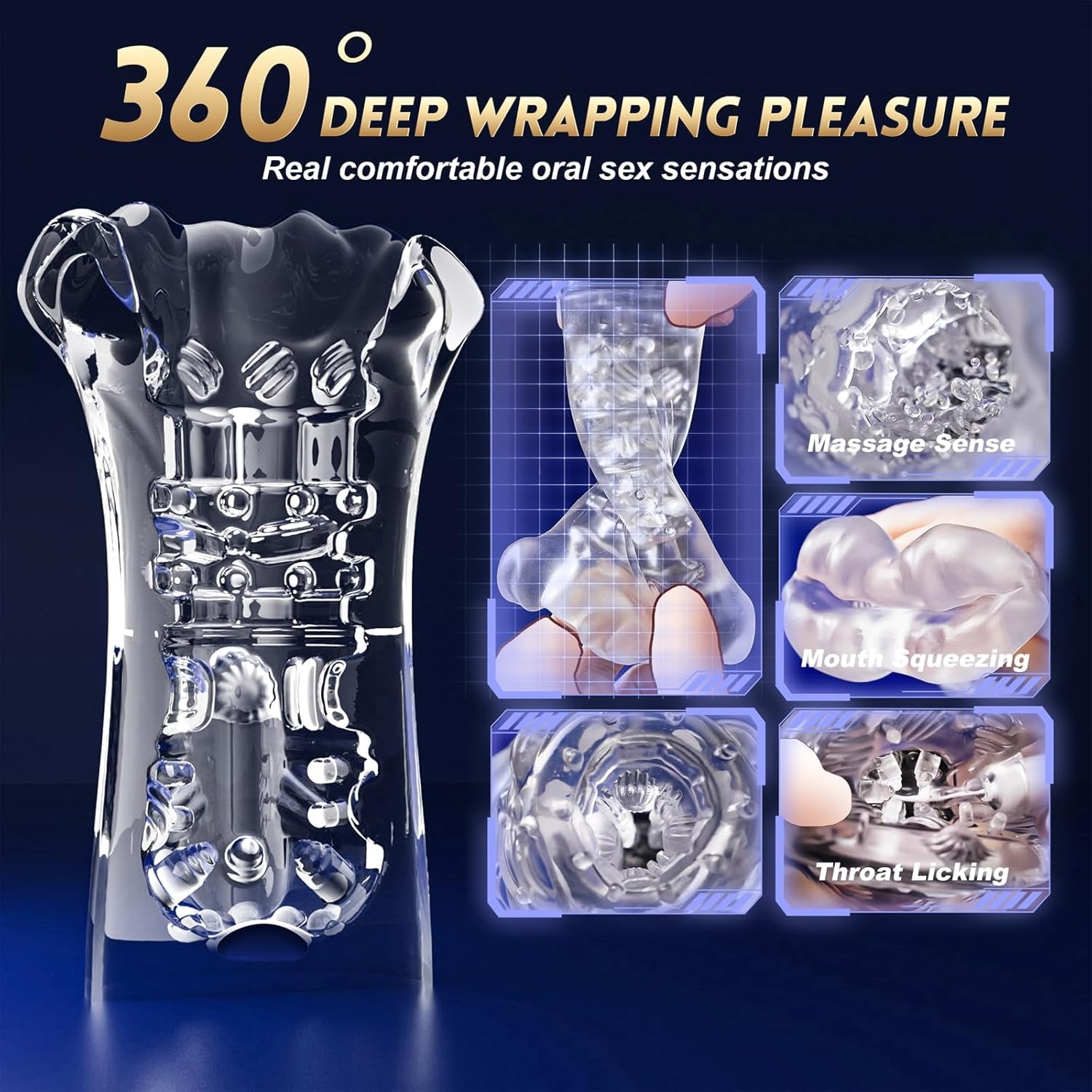 VibeView App - Controlled Transparent Stroker - SinfulX - 