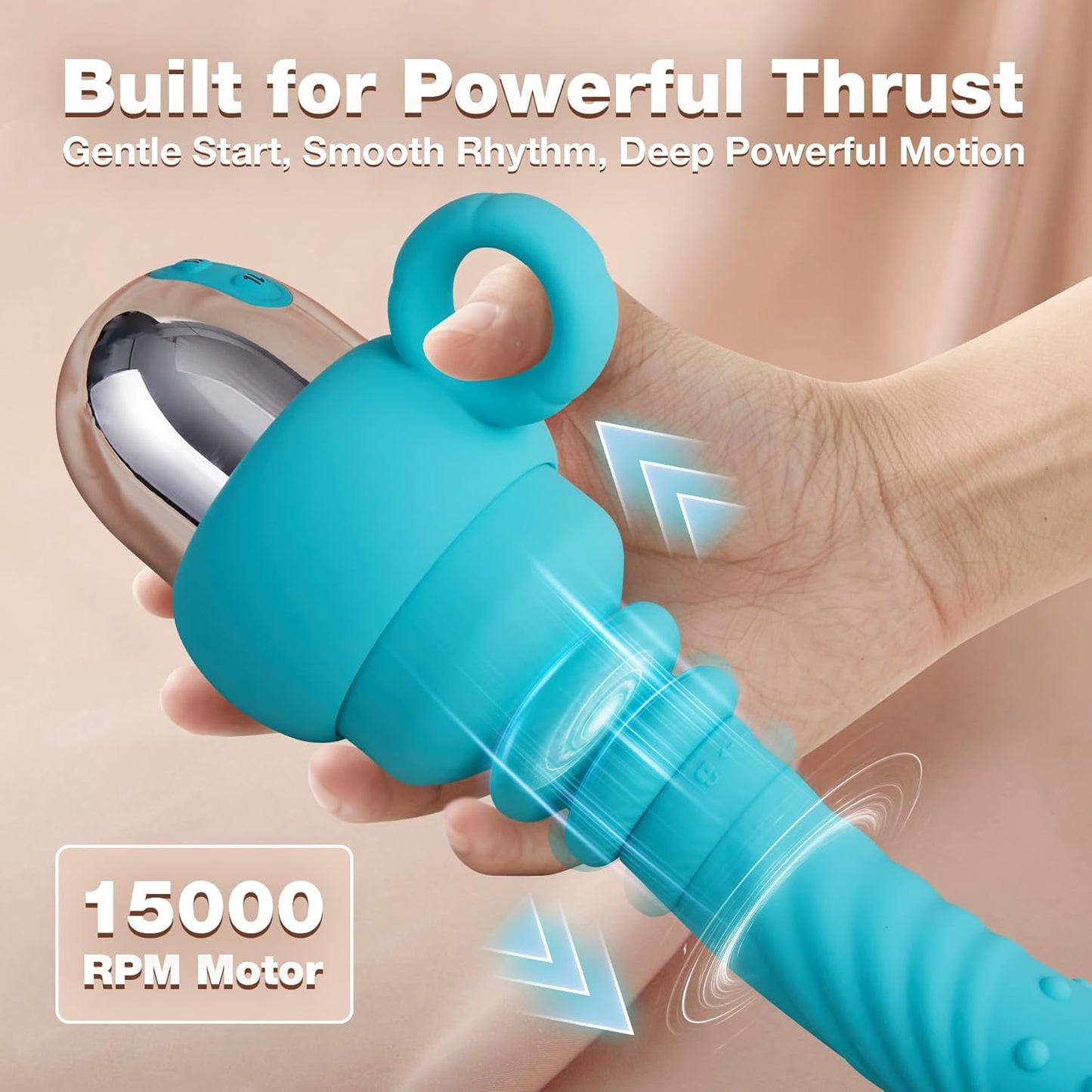 PulseRide Portable Thrusting Dildo with App Control - SinfulX - 