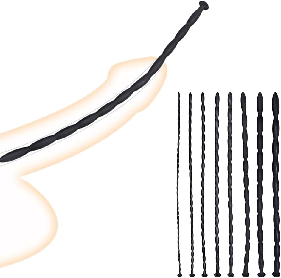 GradusFlex 8PCS Urethral Sounds Silicone Dilator Set - SinfulX - Personal Care > Sexual Wellness > Penis Plug